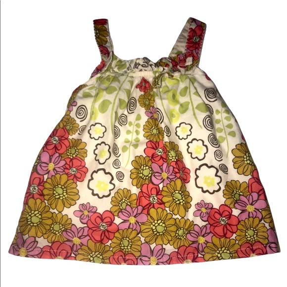 OSHKOSH BABY GIRLS SIZE 6M VESTBACK DRESS - Picture 1 of 4